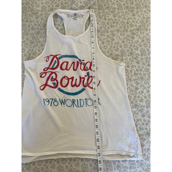 David Bowie 1978 World Tour Tank Top Archive Medium - Picture 3 of 6